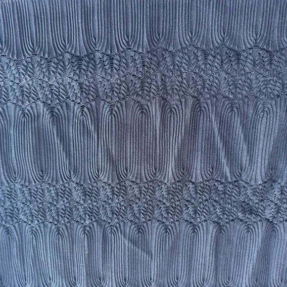 Cable & Gauge sleeveless black top. Size S high collar with 2 metal buttons NWT - Picture 5 of 6